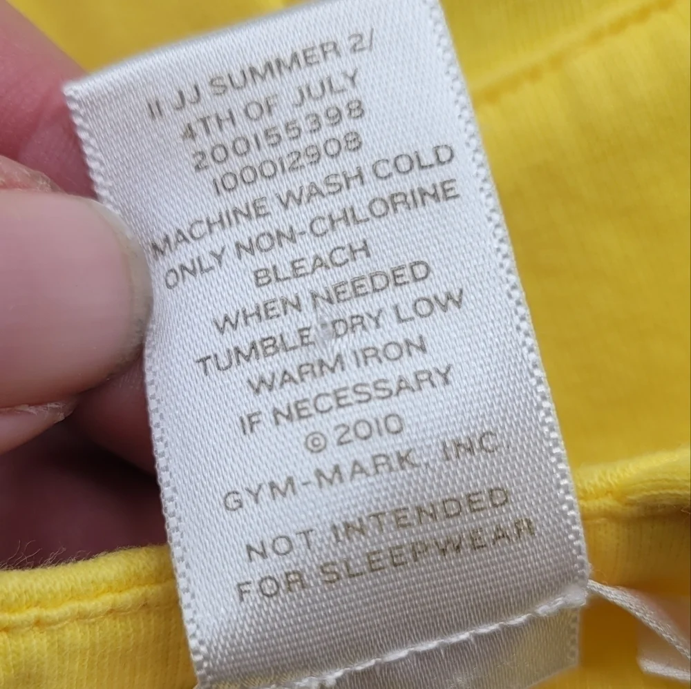 Janie and Jack #pinktag July 2010 Sunny Yellow Strappy dress 12-18 months